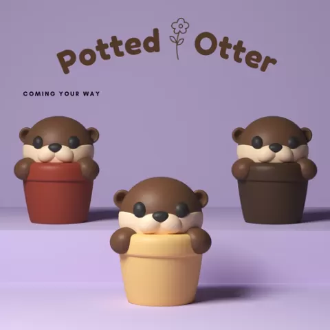 Potted Otter