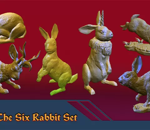 The Six Pack Rabbit Set