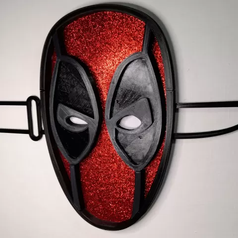 Deadpool Mask Wall Decor by Joshua Davis