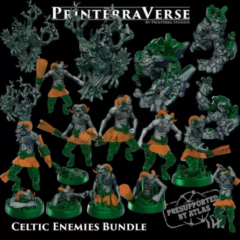 002 CELTIC Fomorian Beasts by Printerra Studios