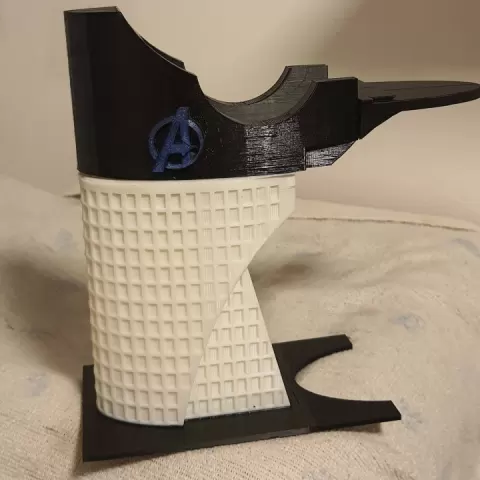 Avengers Tower Echo Dot by Master 99 3D