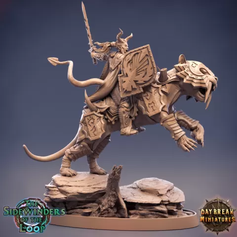 Zika Flammery on Magnapanther-The Sidewinders Of The Loop by Daybreak Miniatures