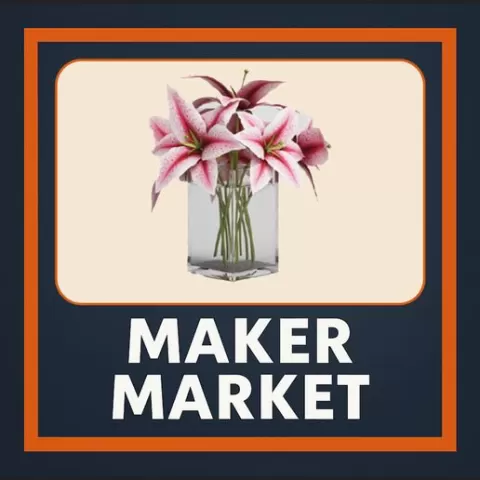 Kare Tabanlı Vazo – Square Base Vase 3D Model