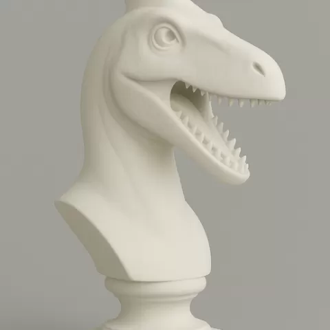 Utahraptor Bust