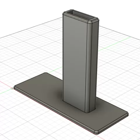 Vertical Support for Airsoft Semi Automatic