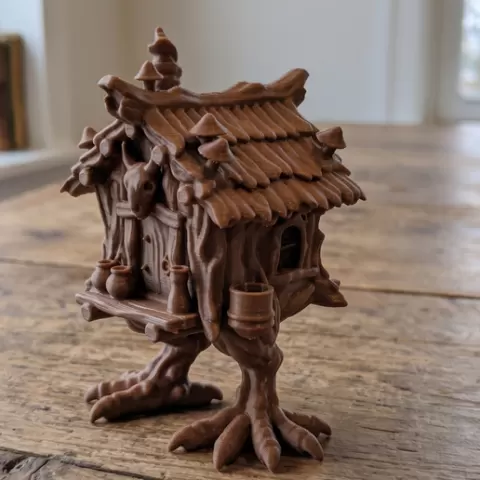 Cursed Slavic Witch Cabin 💀🏚️