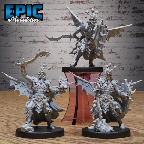 Necro Orc Set / Green Skin Warrior / Undead Forest Beast / Woodland Creature / Goblinoid Monster / Raider Goblin / Bandit Encounter by Epic-Miniatures