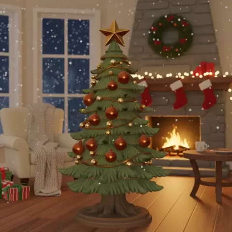 Christmas tree - GoldenDawn