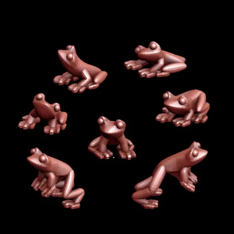 Frogs by Pellinor