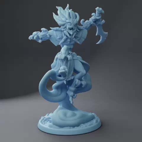 Mageebo the Witchdoctor ( Male Witch Doctor / Human Shaman / Warlock / Cultist ) by Twin Goddess Miniatures