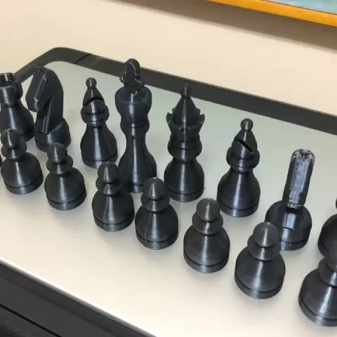 Complete Chess Set by Thiago Facchini
