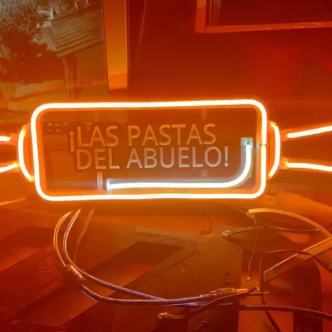 guide frame for neon flex