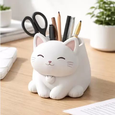 Kitty Pen Holder / Pot - Dsgnr