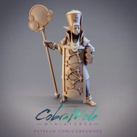 Ijliyah, Tannit Elf Geometer (Pre-Supported) by CobraMode