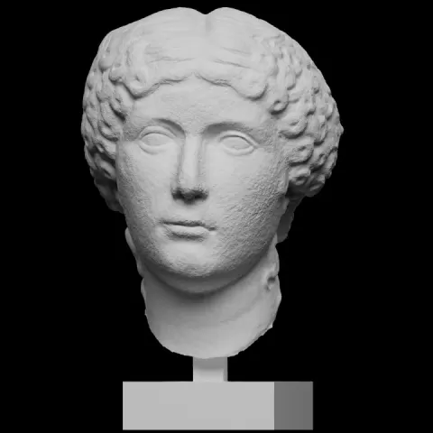Roman Portrait Head of a Woman by Scan The World