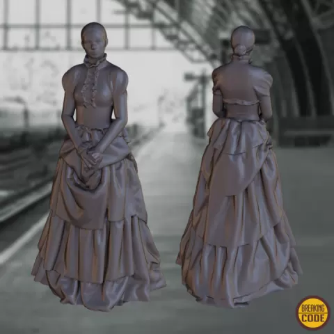 BKGcode Lady 1890_A by BKGcode