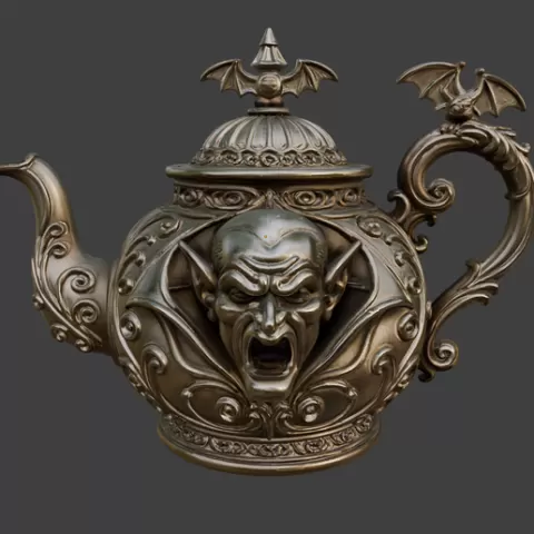 Gothic Dracula Tea Pot
