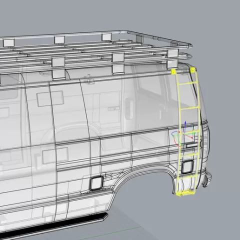 E-150 side ladder