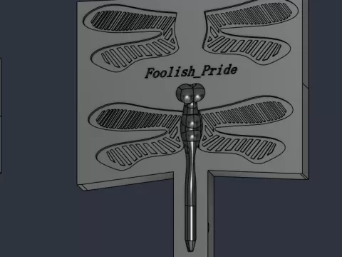 2.5 inch DragonFly Pour Mold