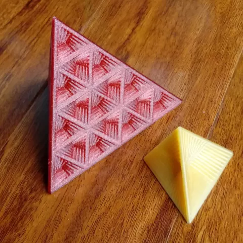String tetrahedrons by Justin Lin