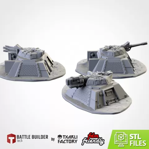 ARMED BUNKERS by Txarli Factory