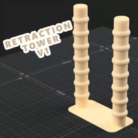 Retraction Tower by Fab3dLab