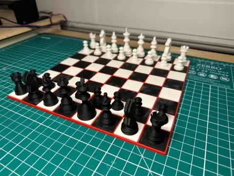 Magnetic Chess Set!