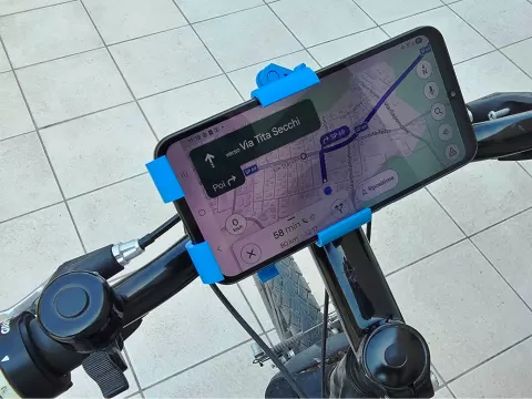 Supporto telefono per bici-moto-scooter 2.0