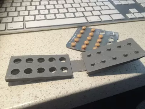 Multiple pill popper