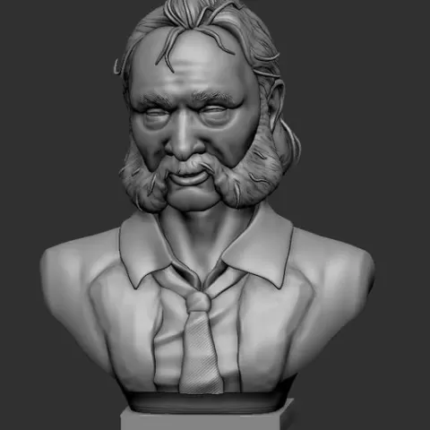 Harrier Du Bois Bust - Disco Elysium