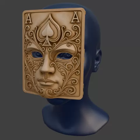 Ace Card Mask