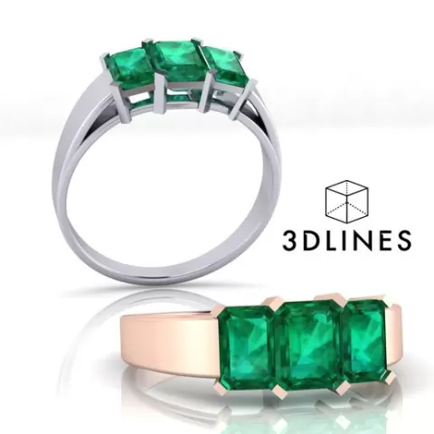emerald jewelry ring