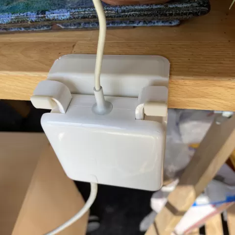 MacBook PSU table mount by Christopher