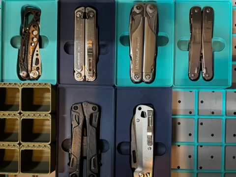 Leatherman Multitool Gridfinity Collection