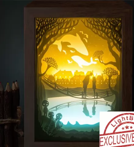 couple v 2 lightbx (shadow box) - tecnoculebras