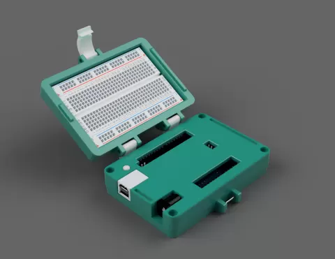 Arduino Uno Case w/ Breadborad Insert
