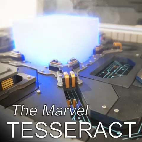 The TESSERACT from the Avengers movies by Rune & Rola Sjølie