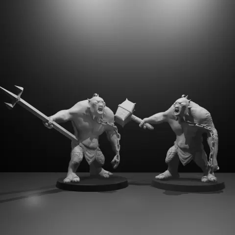 Cavern Trolls by Gobo