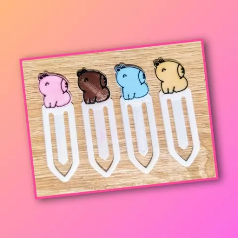 Capibara Bookmark