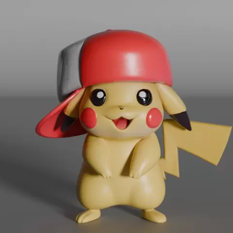 Pikachu with Red Hat