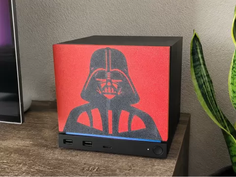 Steam Machine Plate - Darth Vader