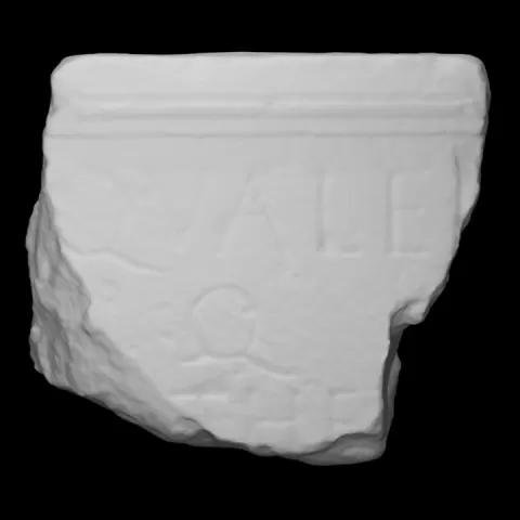 Part of a funerary stele of Quintus Valerius by Scan The World