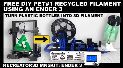Recreator 3D MK5Kit Ender3 Pultrusion Unit