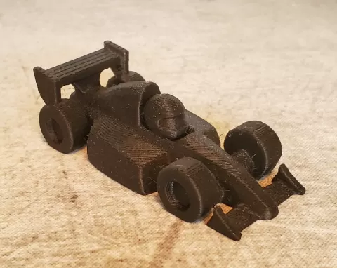 Cartoon F1 Car