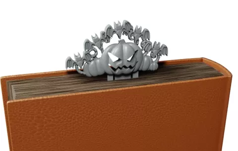 Halloween Bookmark - Crosslances