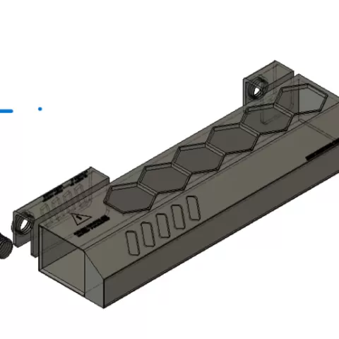Cyber Punk Themed Cable Organizer System