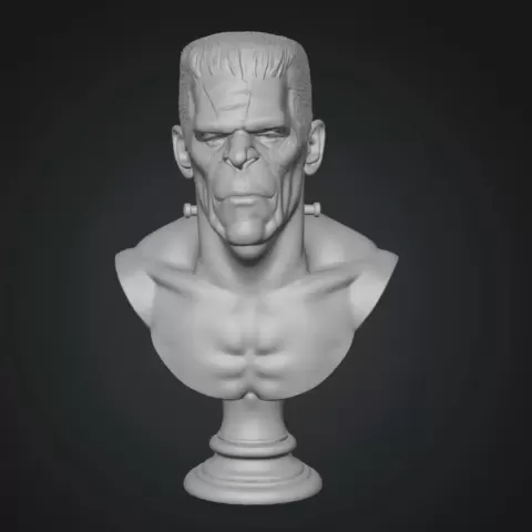 Frankenstein Bust - PrintCrafted