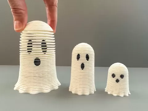 Slinky Ghosts (3 sizes)
