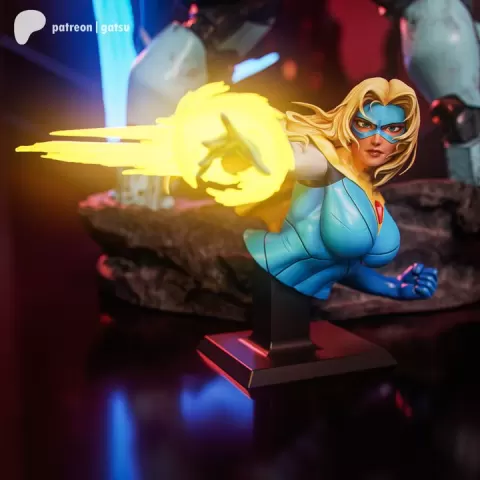 Blonde Hero Bust by Gatsu Studios