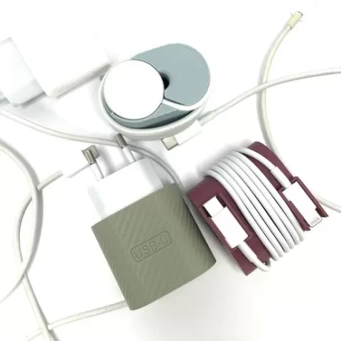 Cablecap USB-C/lightning/watch charger